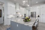 Beautiful Custom Build Kitchen with Stainless Appliances